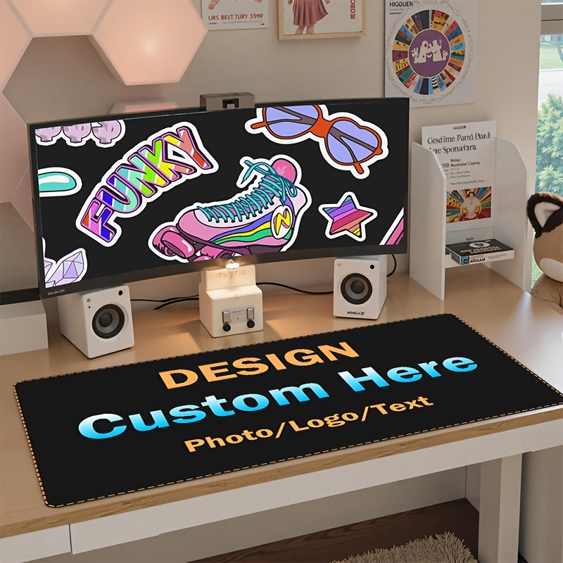Home Office Logo - Alfombrilla de ratón personalizada con tu