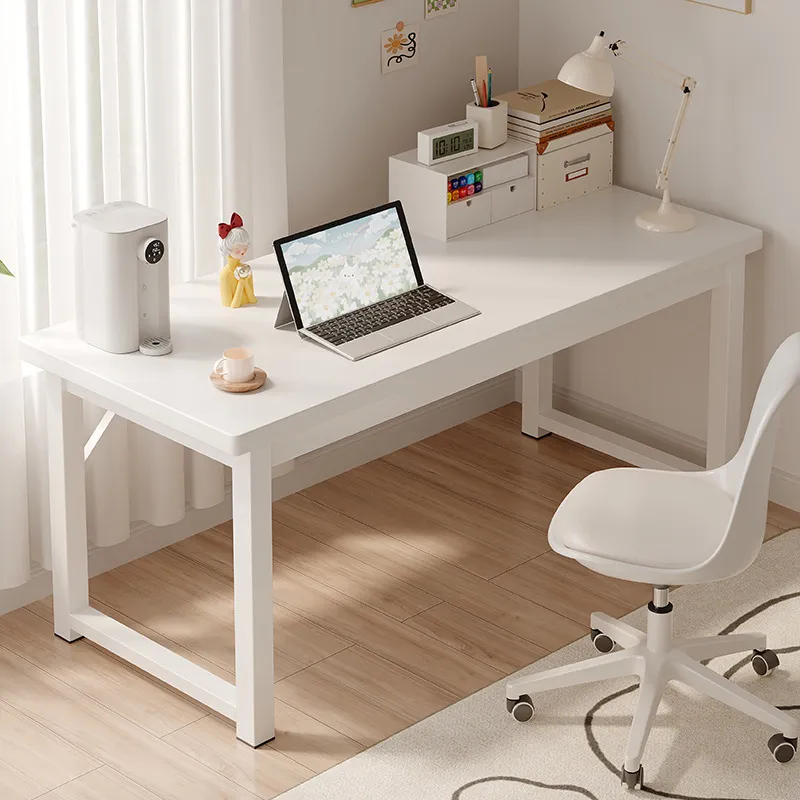 Home Office Work Table - Escritorio de Computadora Rectangular Pequeño y