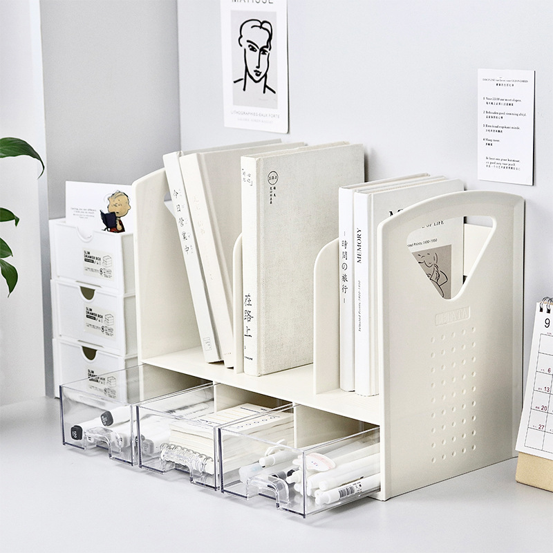 Document Holder Stand - Organizador de Escritorio con Cajones para