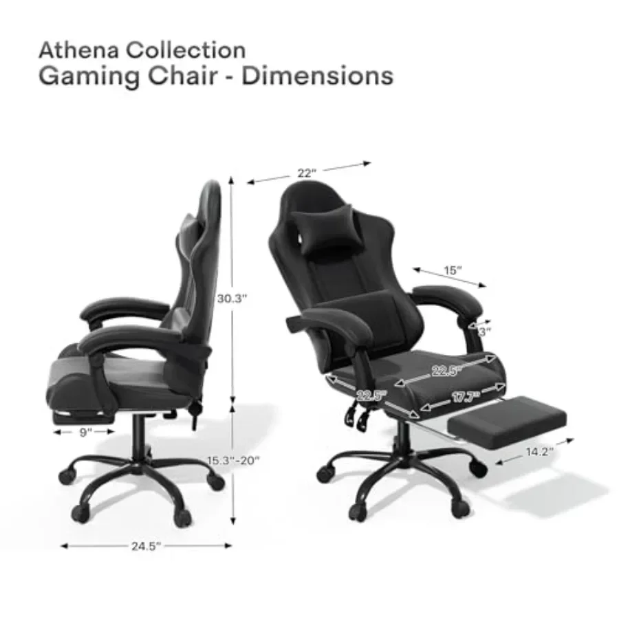Silla ergonómica para videojue - Ergonomic Office Chair reseña y precio