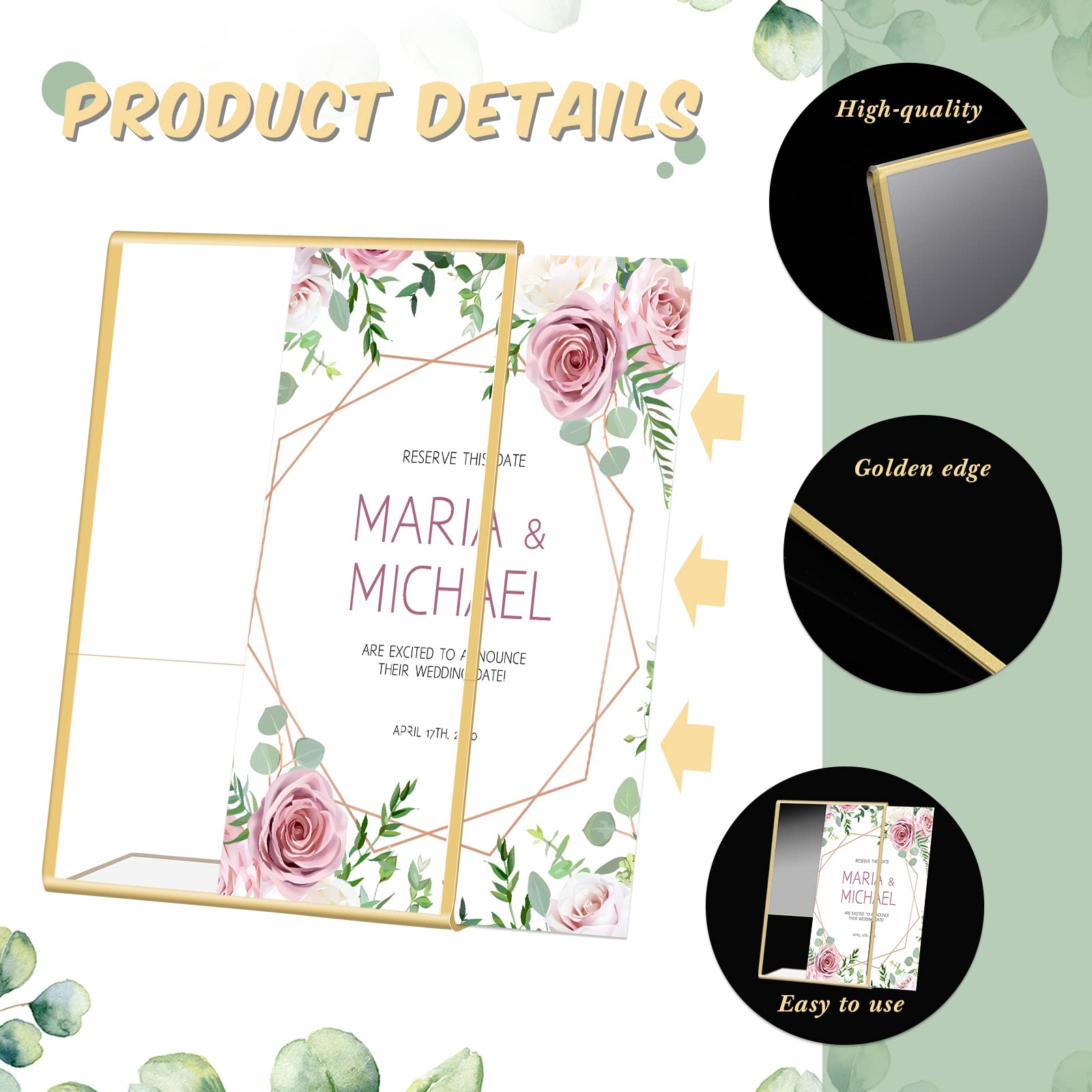 Soporte de acrílico con marco  - Document Holder Stand reseña y precio