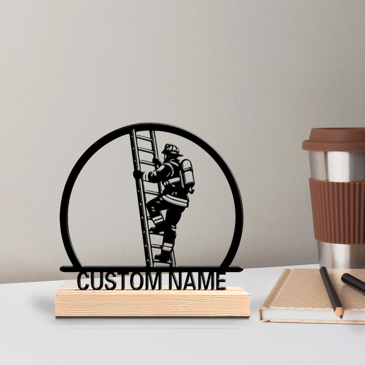 1 pieza de estatua de metal de - Home Office Logo reseña y precio