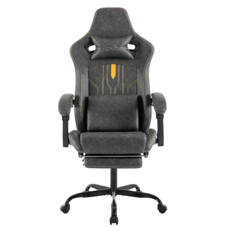 Silla de juego con reposapiés, - Ergonomic Office Chair reseña y precio