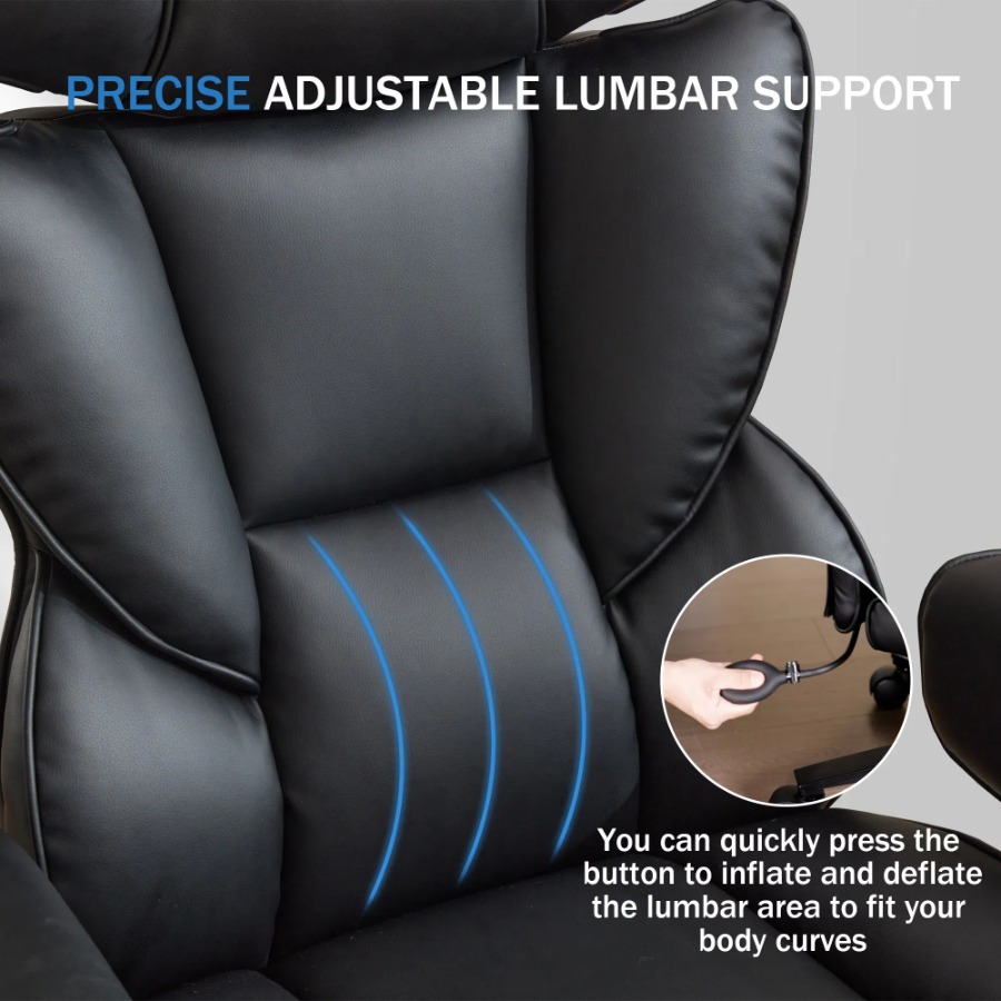 Silla de oficina con reposapié - Ergonomic Office Chair reseña y precio
