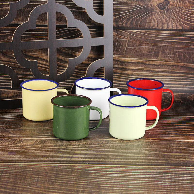 Tazas de Esmalte Duraderas con - Home Office Logo reseña y precio